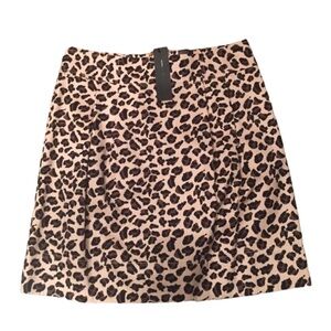 Marc Jacobs Leopard Skirt Size 8